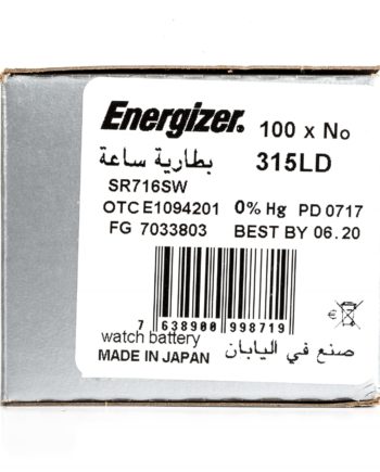 Energizer 100 315