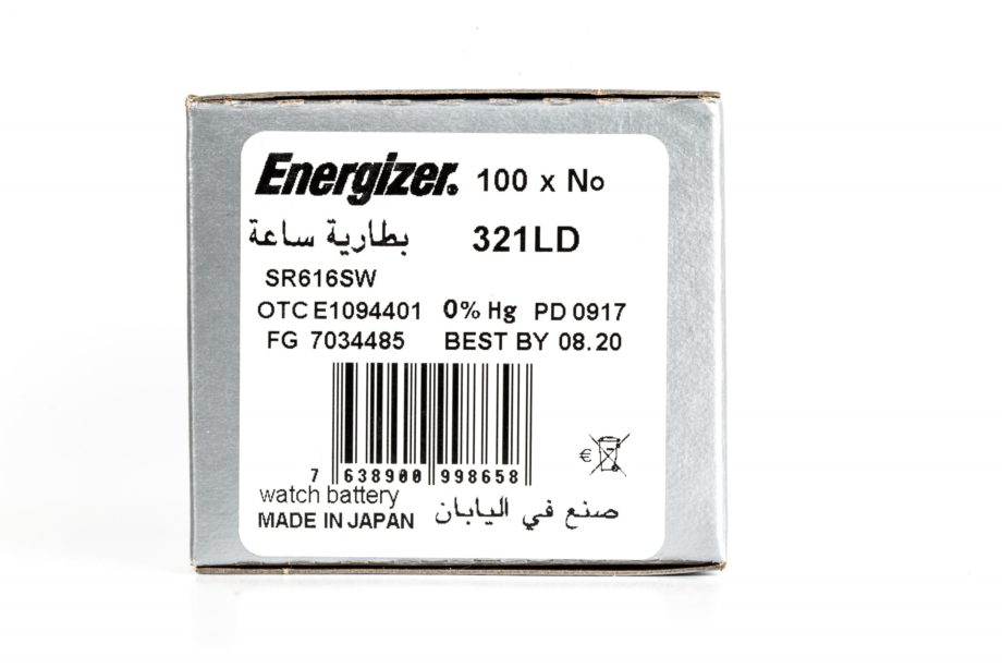Energizer 100 321