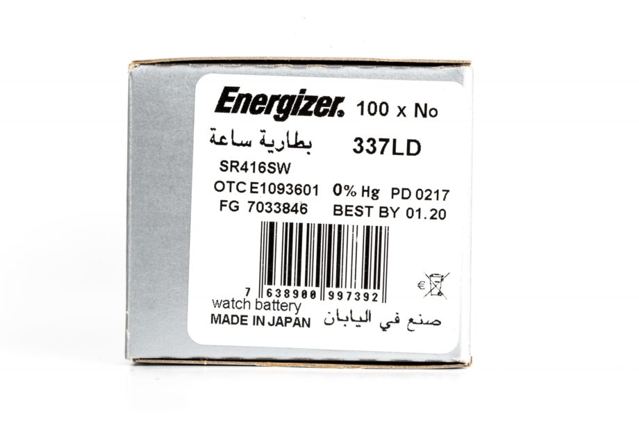 Energizer 100 337