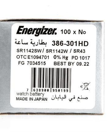 Energizer 100 386-301