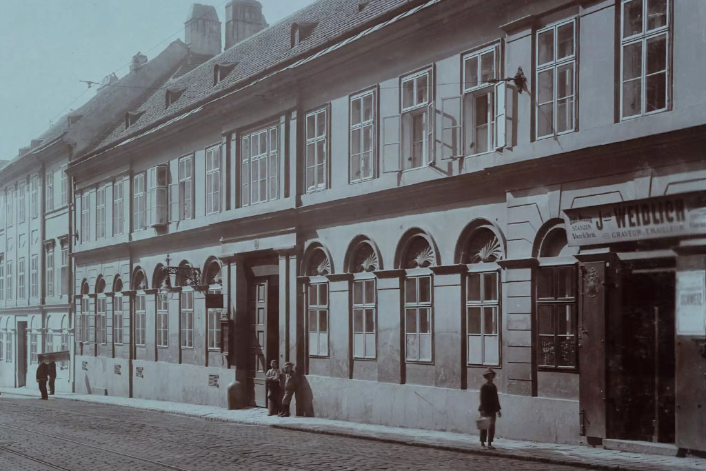 Kaiserstraße 31 im Jahr 1908 (Foto: August Stauda, Wien Museum Inv.-Nr. 34095, CC0)